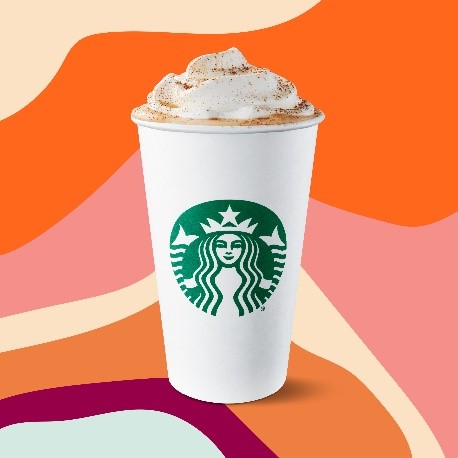 Latté à la citrouille épicée de Starbucks