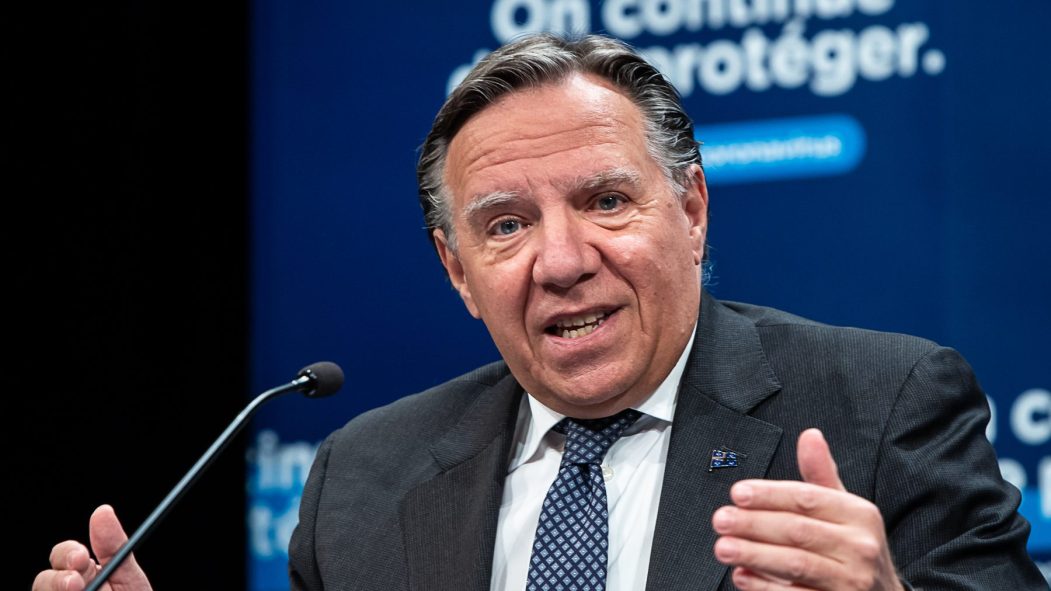 Le premier ministre François Legault