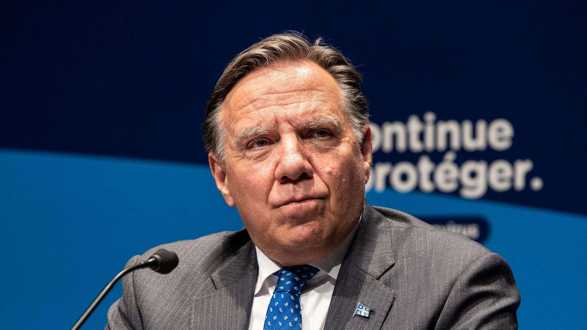 Le premier ministre François Legault