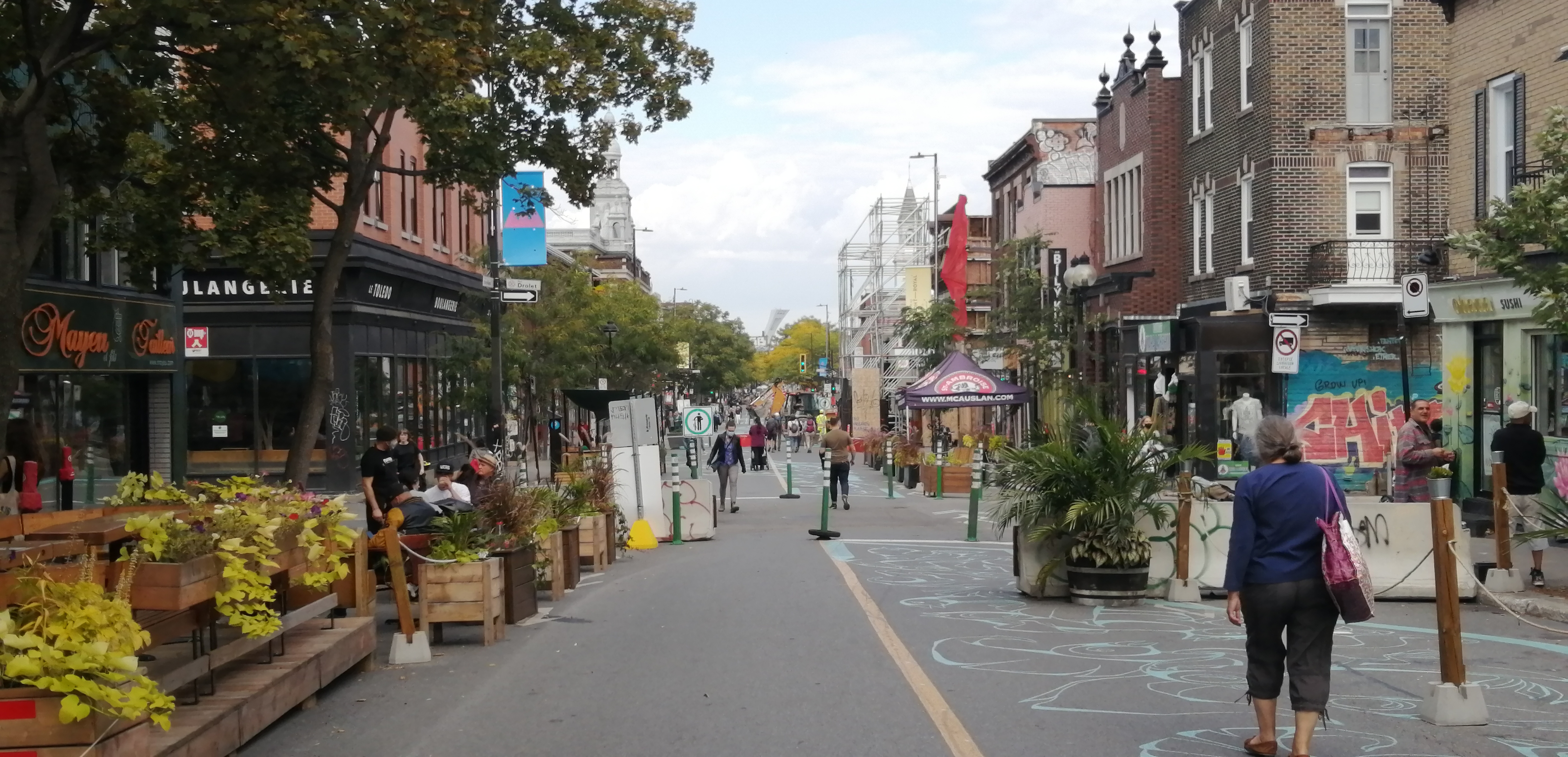 Les bars et restaurants du Plateau-Mont-Royal participent au dynamisme du quartier.