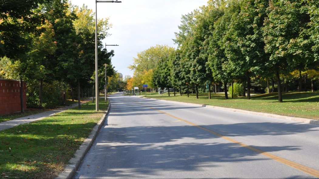 Des automobilistes font de la vitesse sur ce boulevard de L’Île-des-Sœurs.