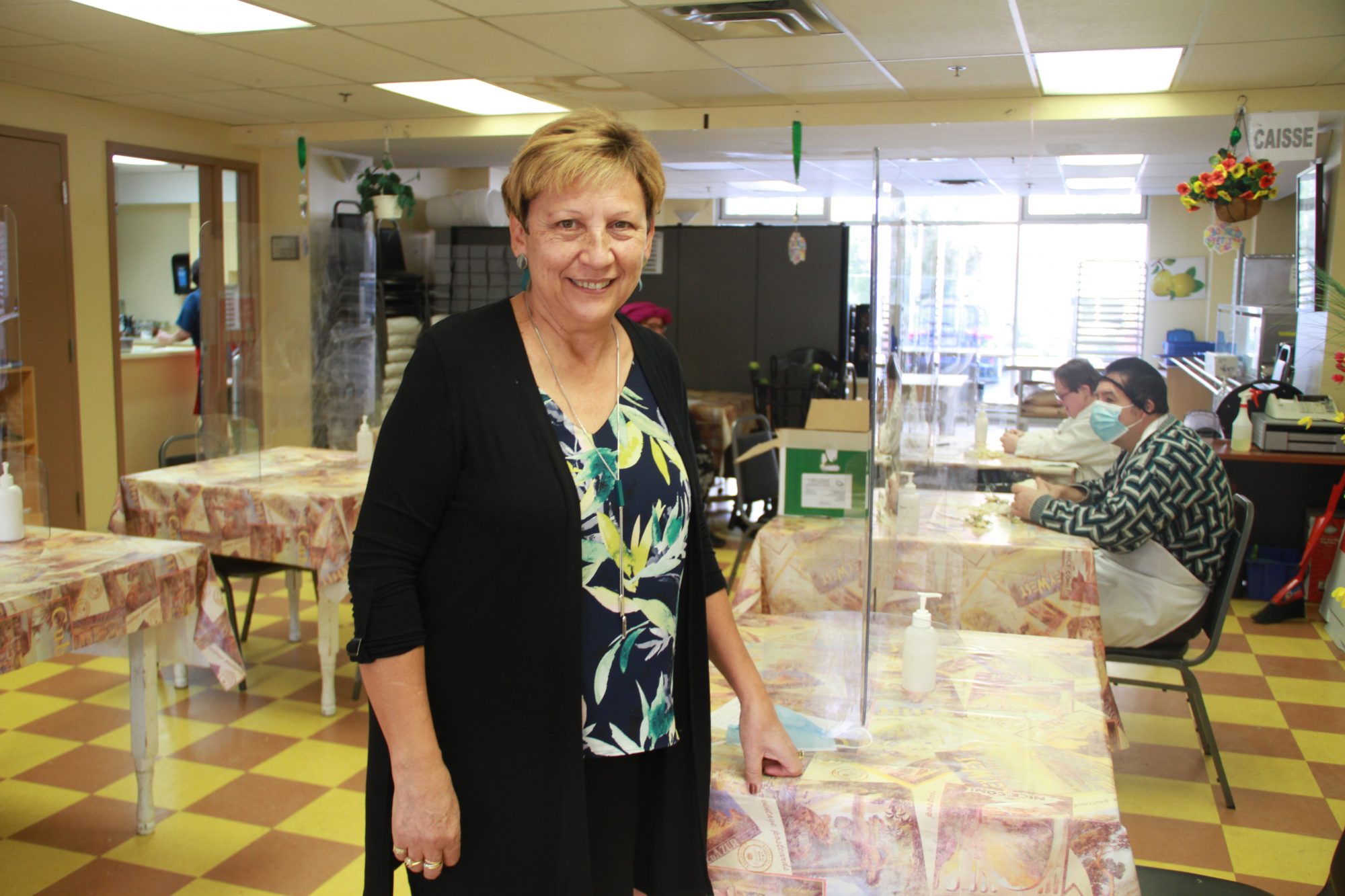 La directrice des Fourchettes de l’Espoir, Brunilda Reyes