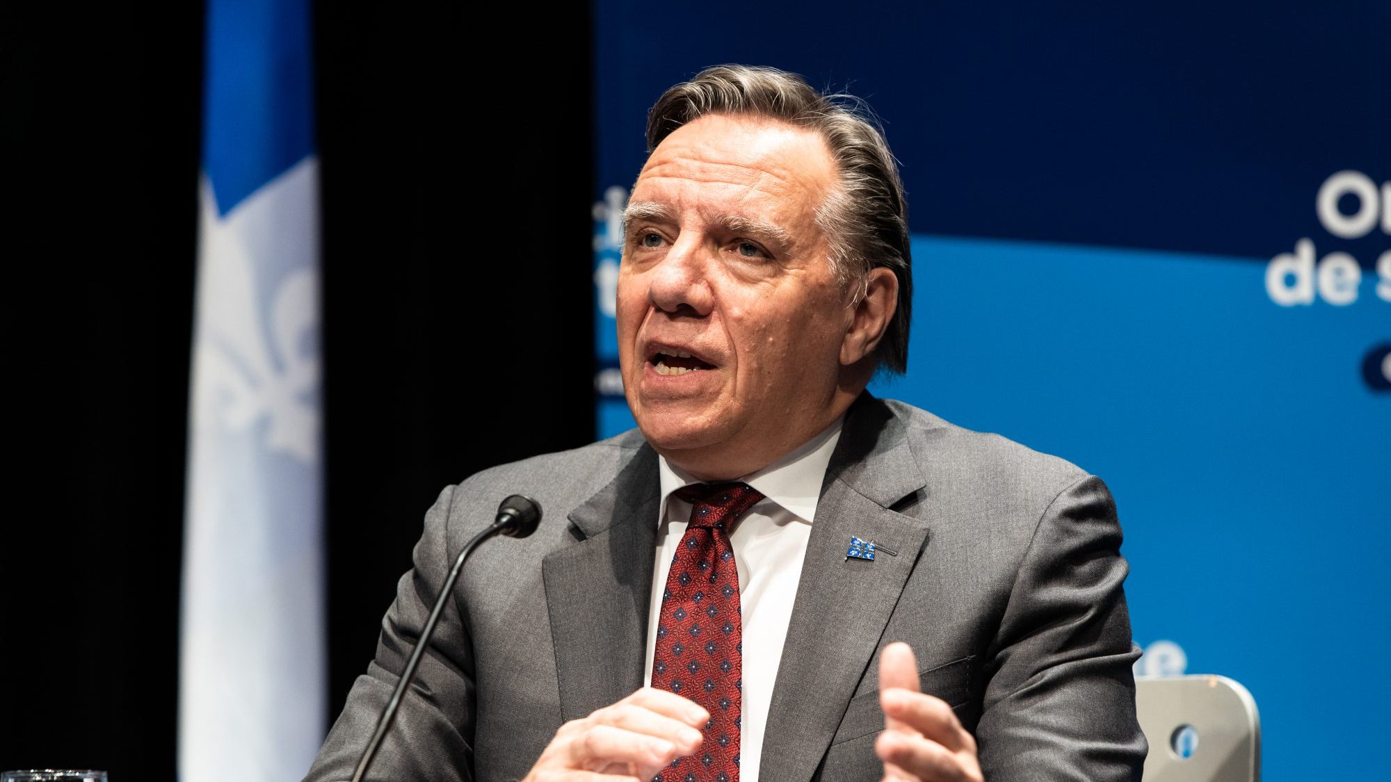 Le premier ministre François Legault