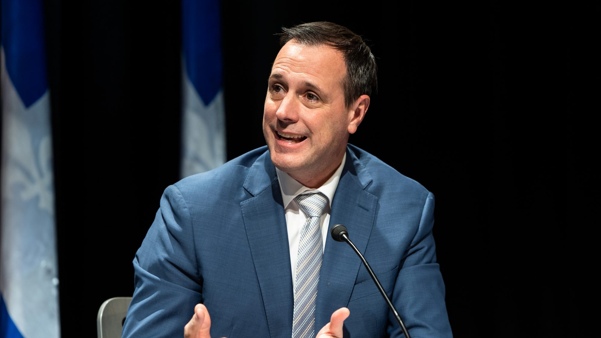 Le ministre de l'Éducation, Jean-François Roberge