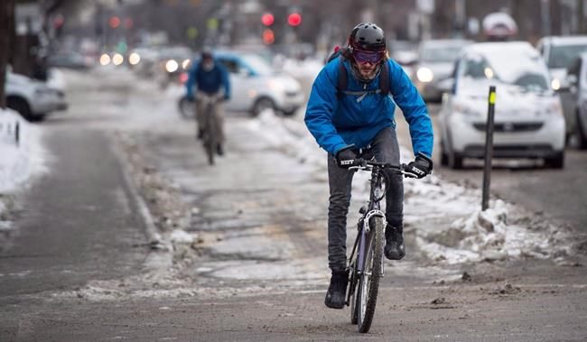 vélo hiver