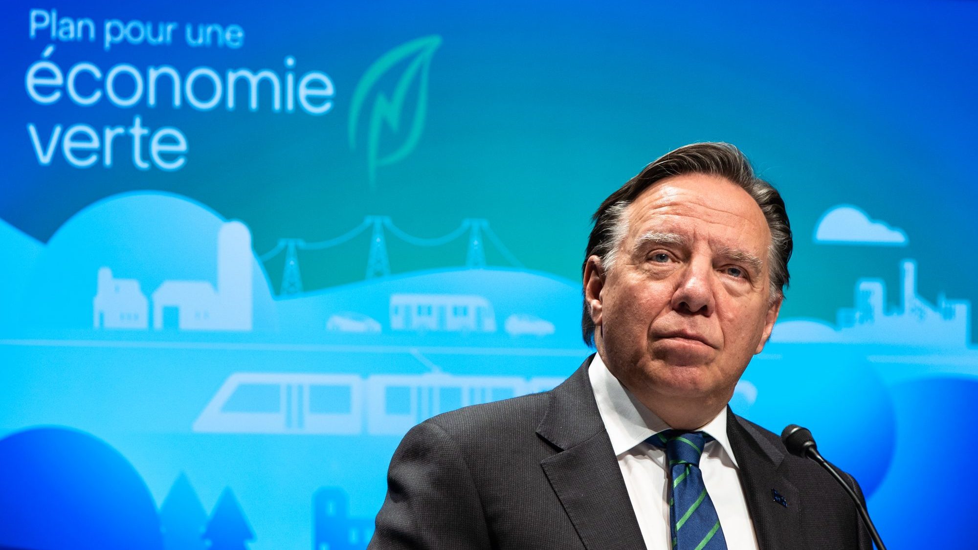 Le premier ministre du Québec, François Legault