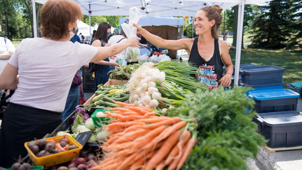 Marché saisonnier Ahuntsic