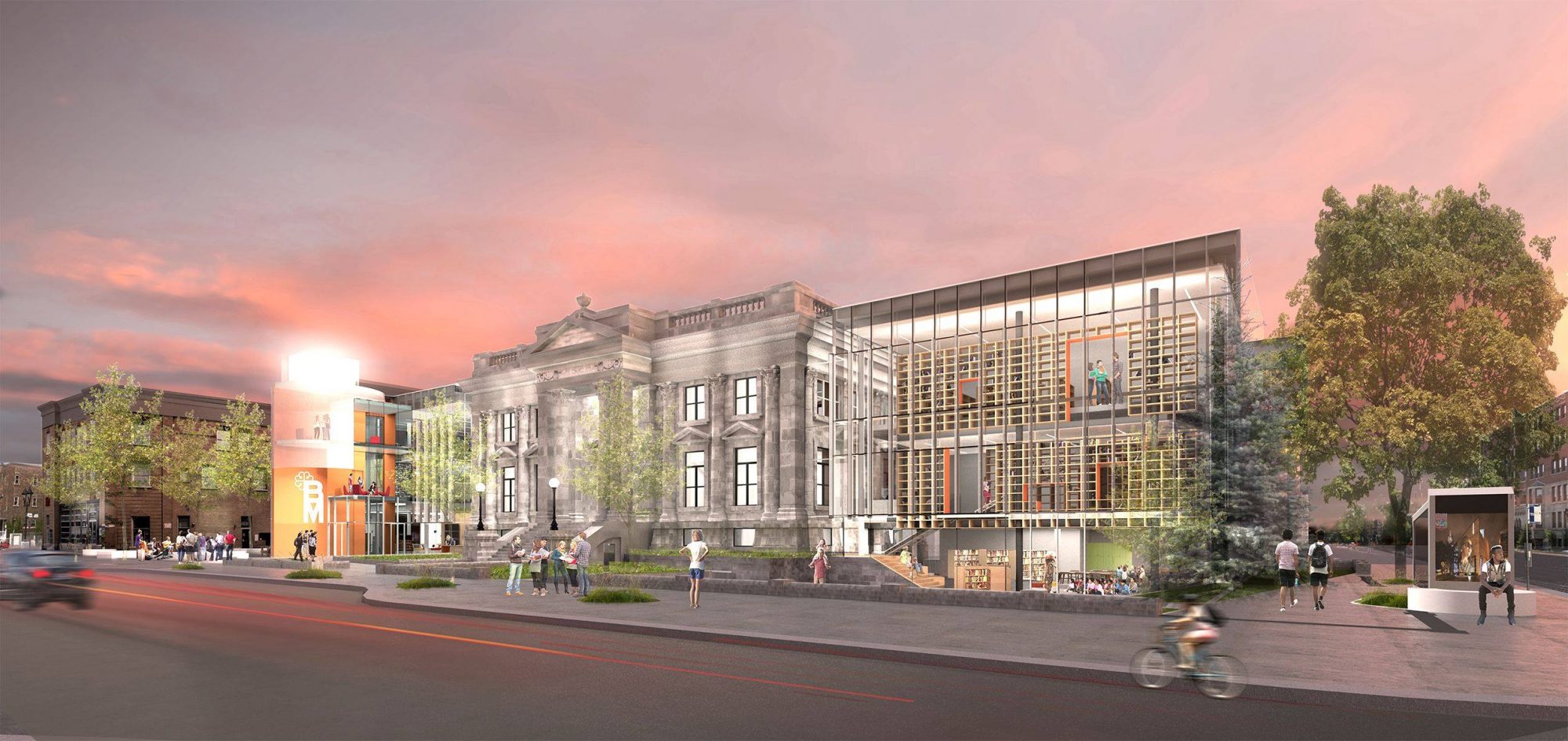 La future bibliothèque Maisonneuve.