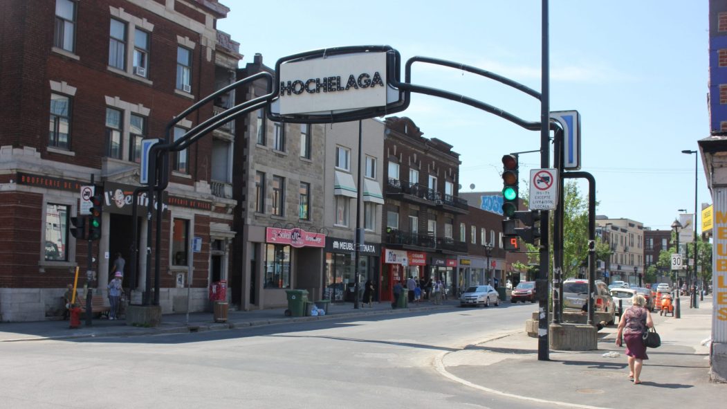 Une photo de la rue Ontario.