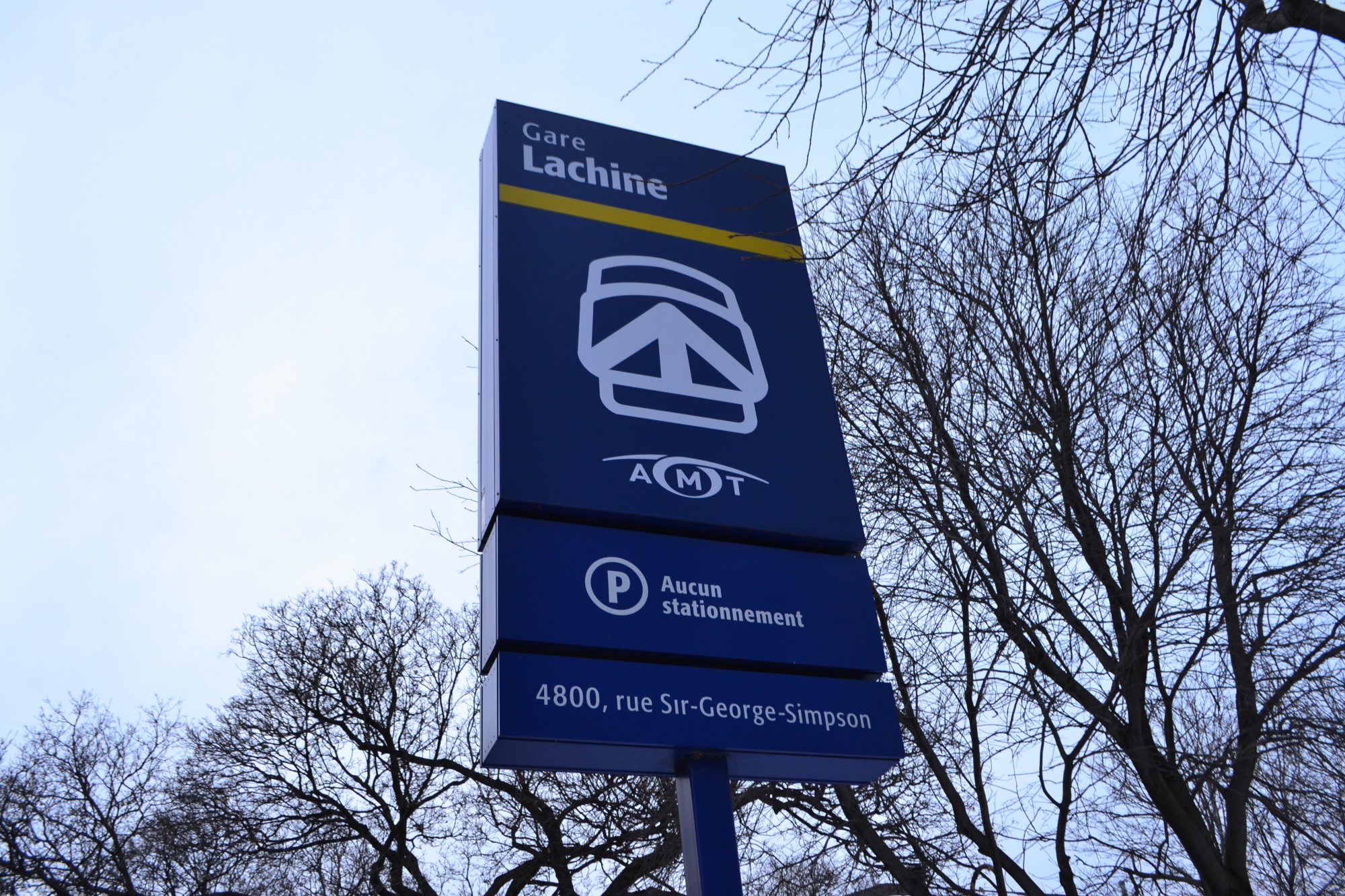 Entrée gare Lachine