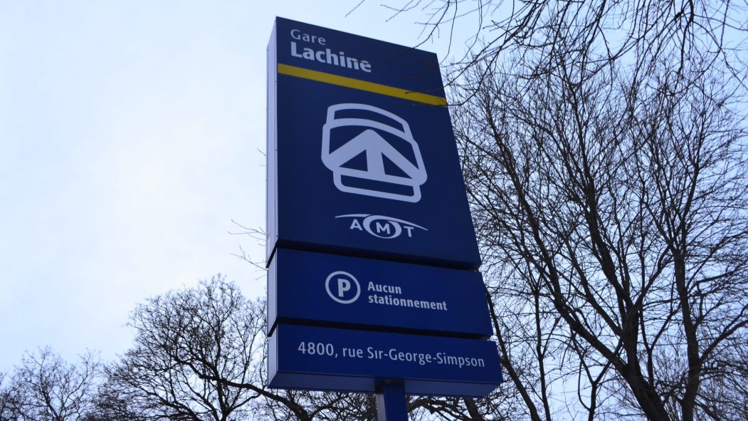 Entrée gare Lachine