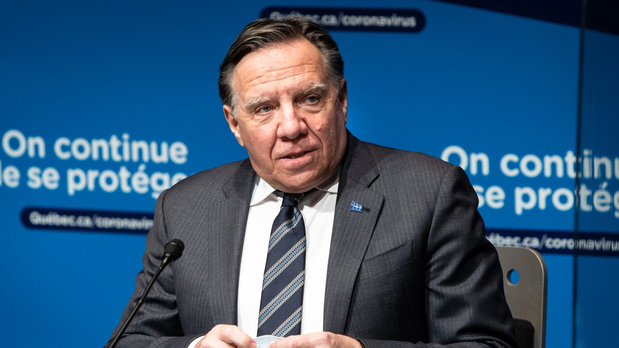 Le premier ministre François Legault