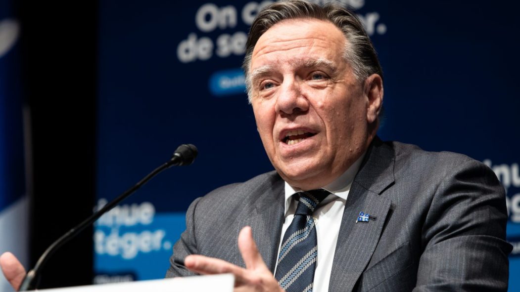 Le premier ministre du Québec, François Legault