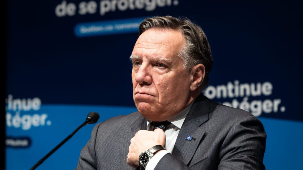 Le premier ministre François Legault