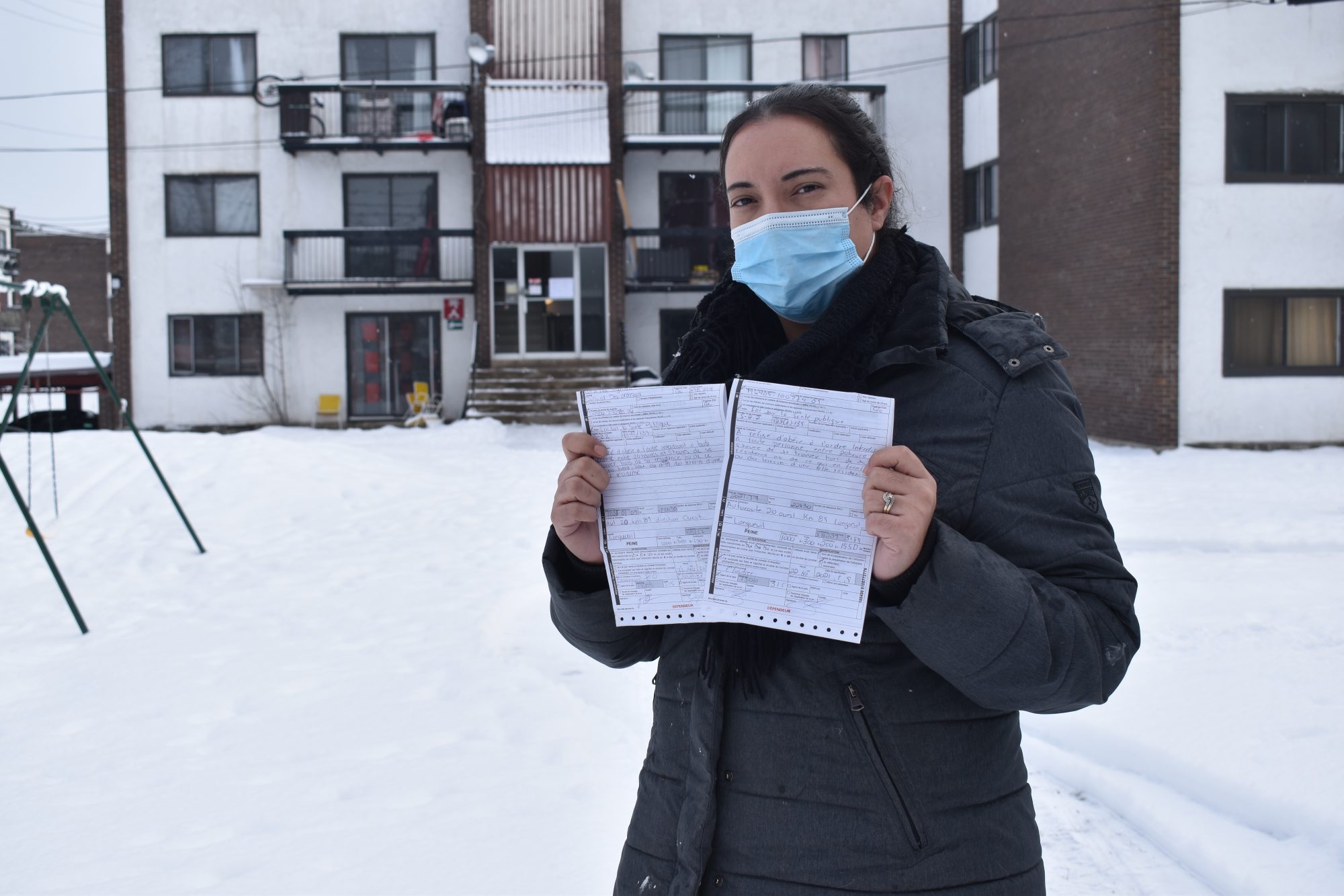 Une famille conteste l’amende pour non-respect du couvre-feu