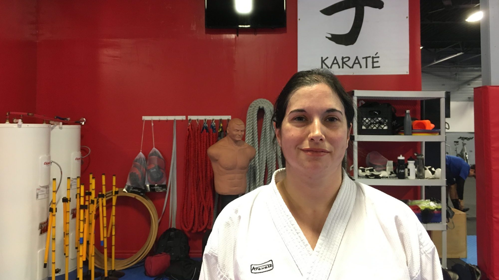 La karatéka laurentienne Valérie Desroches