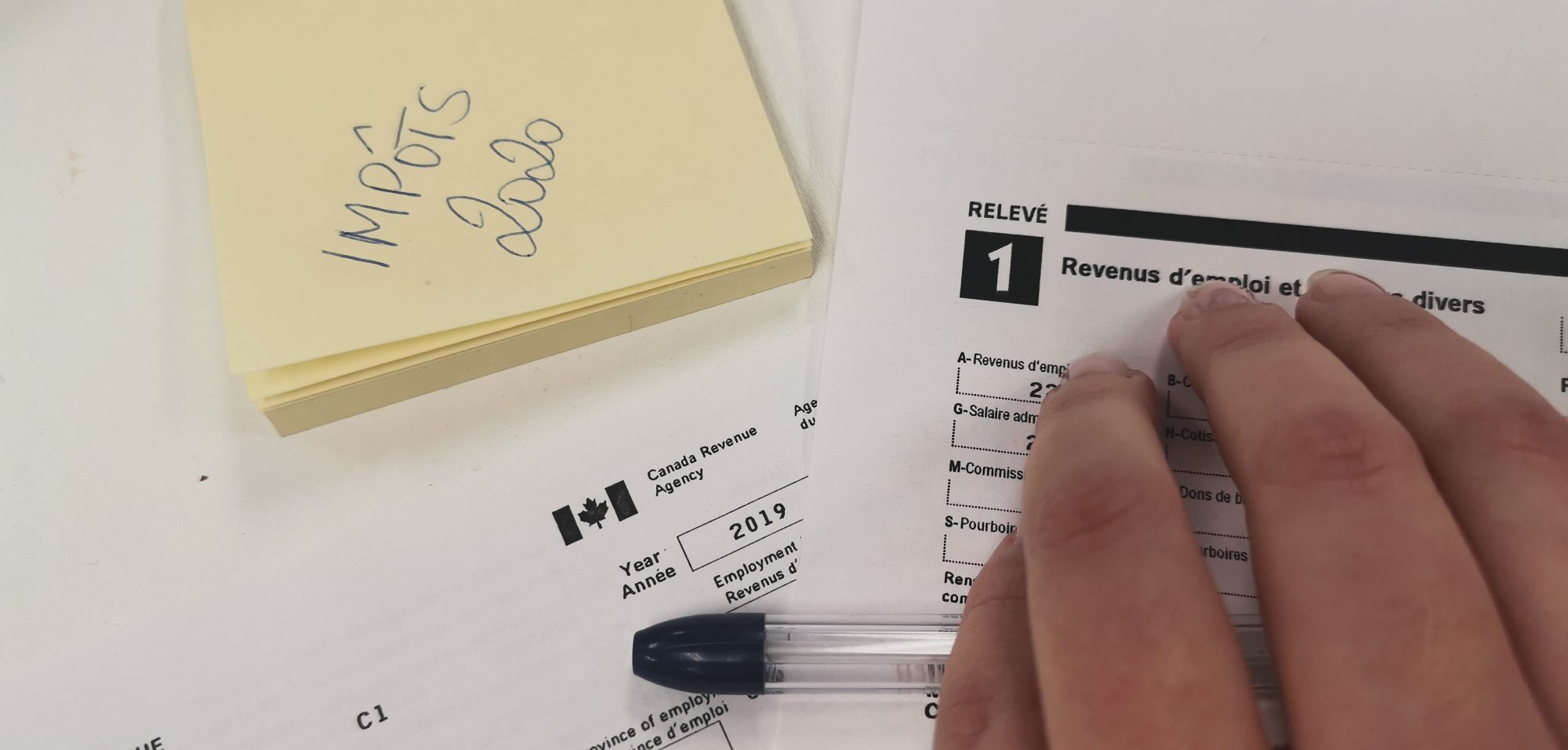 déclaration d’impôts