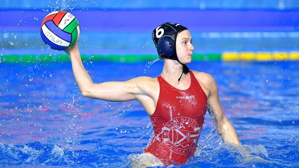 Axelle Crevier, joueuse de water-polo