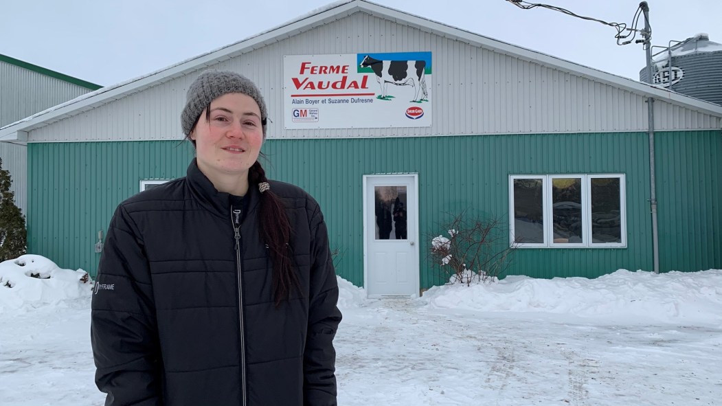 Véronique Boyer de la ferme Vaudal