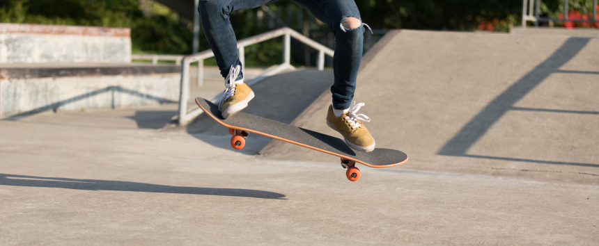 Skate à L’Île-des-Sœurs.