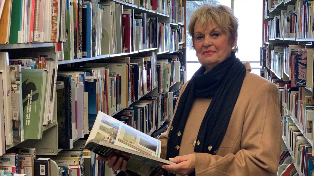 Mireille Bédard à la bibliothèque de Vaudreuil-Dorion