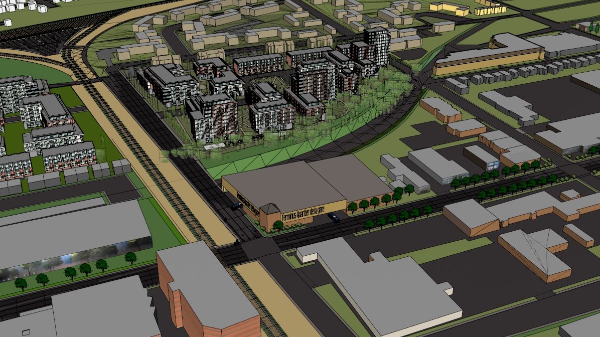 Le transit oriented development (TOD) Quartier de la Gare vient d’entrer dans une nouvelle phase de planification.