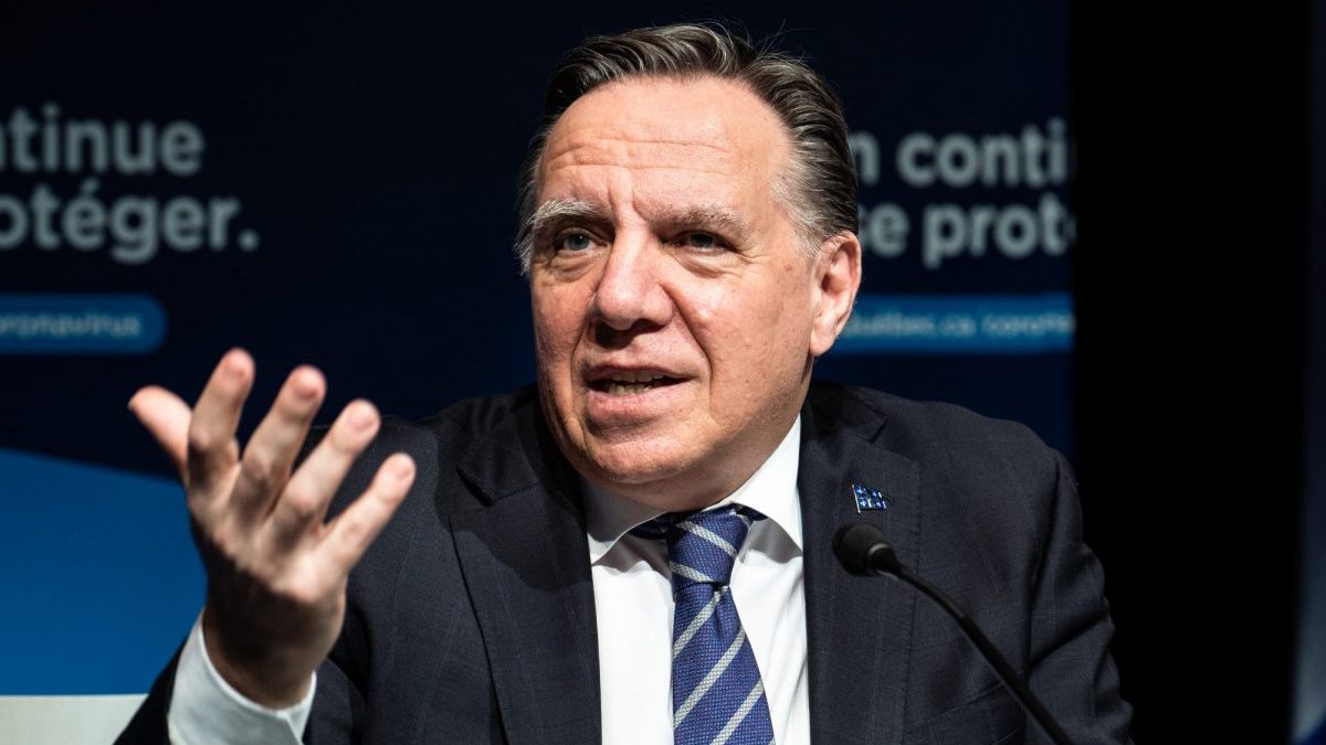 Le premier ministre François Legault