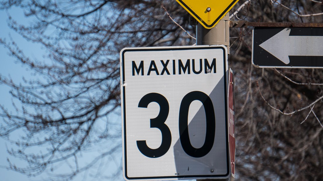 À partir du 13 avril, la totalité des rues locales à Montréal-Nord est fixée à 30 km/h.