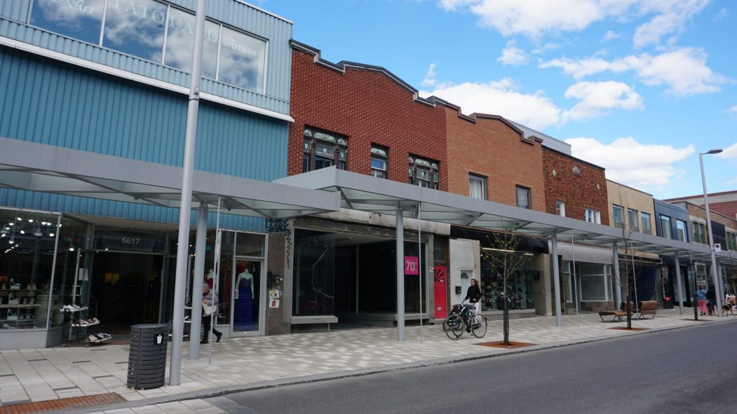 artères commerciales