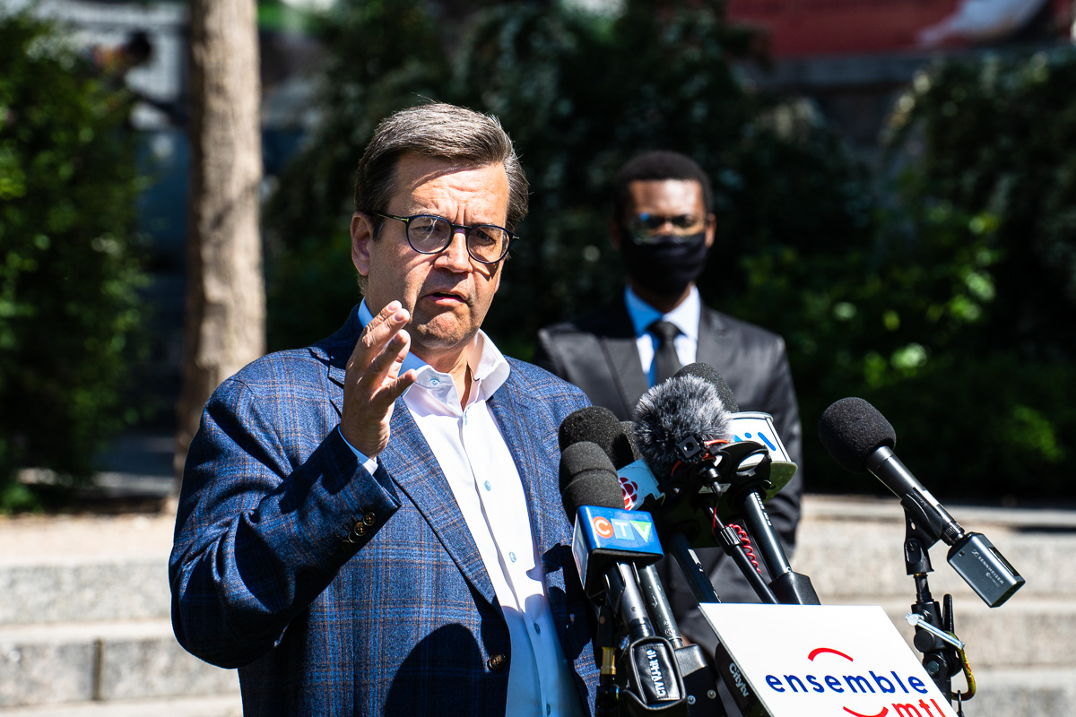 Denis Coderre, ex-maire et candidat à la mairie de Montréal