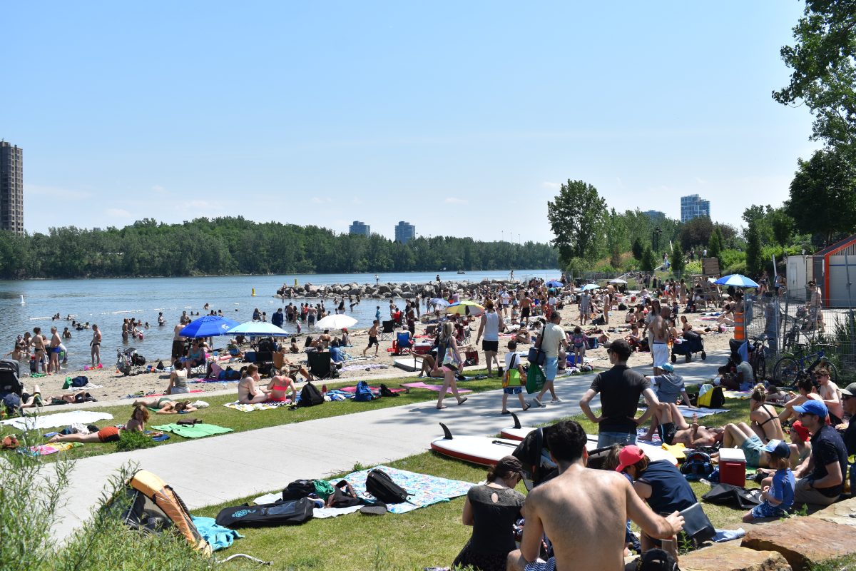 La plage de Verdun