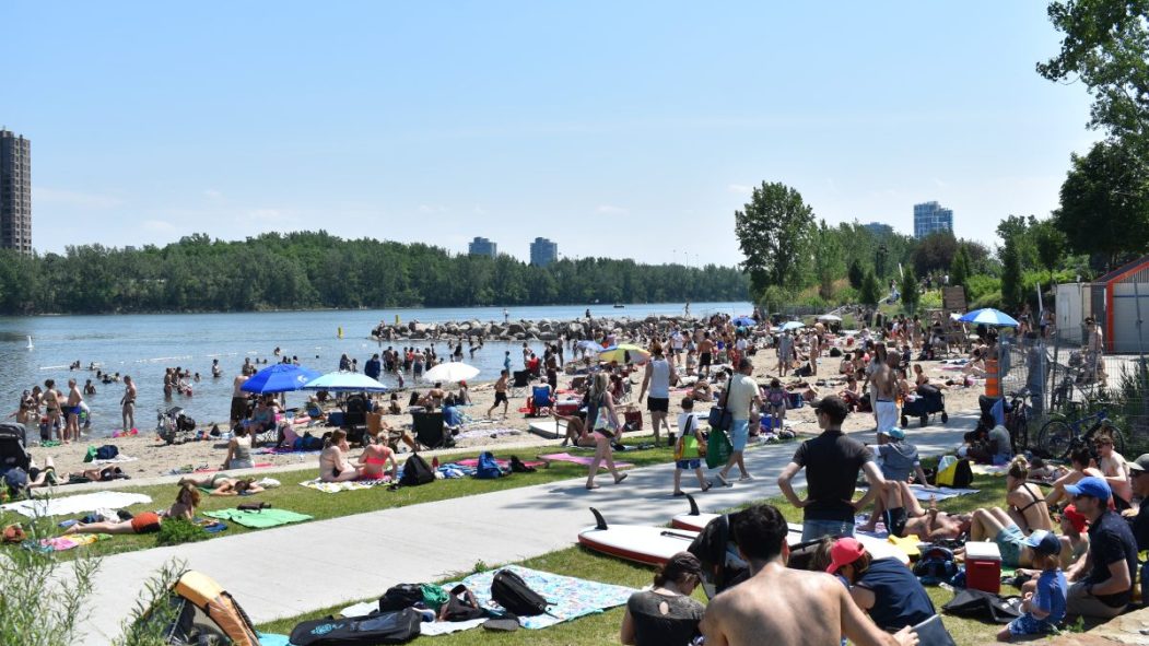 La plage de Verdun