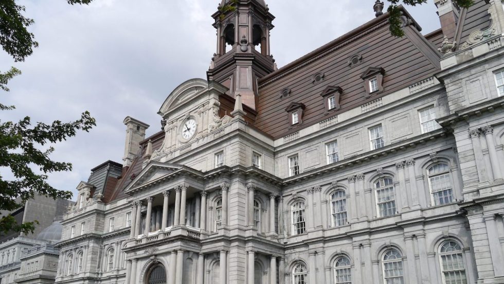 L'Hôtel de Ville de Montréal