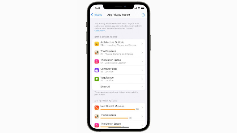 Autorisations applications iPhone mise à jour iOS 15