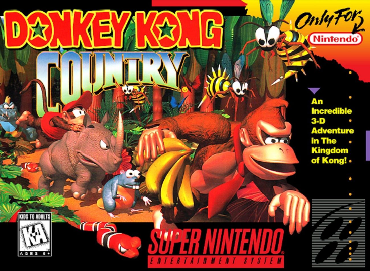 donkey kong country super nintendo