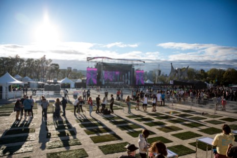 Voici à quoi ressemble les zones séparées au festival Osheaga 2021
