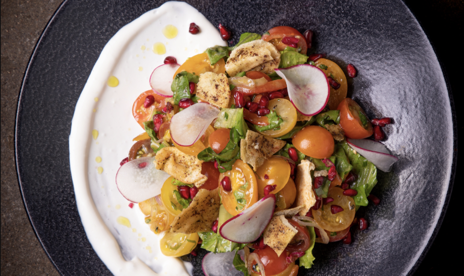La salade fattouche du restaurant Sauvage