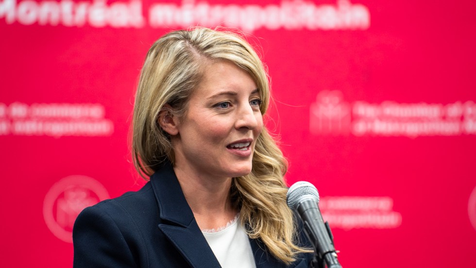 Mélanie Joly, députée réélue dans Ahuntsic-Cartierville