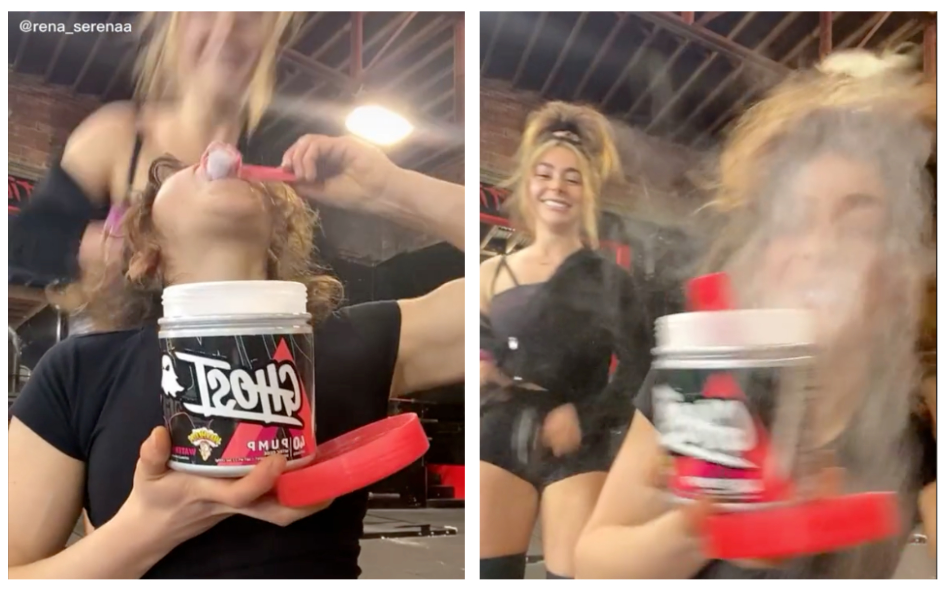 Le dry scooping challenge est considéré dangereux.