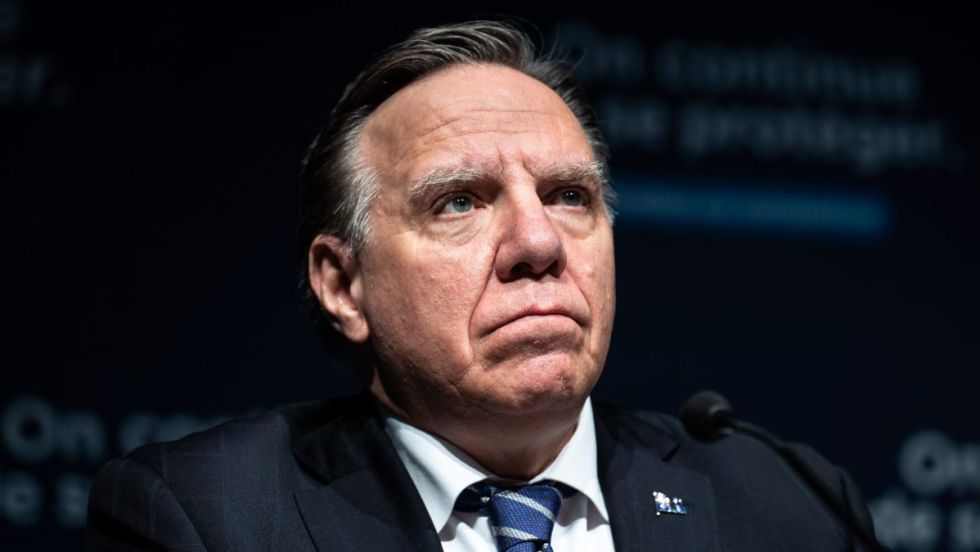 Le premier ministre du Québec, François Legault.