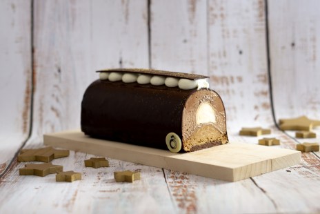 La Bûche Automnale de la pâtisserie Ô Gateries.