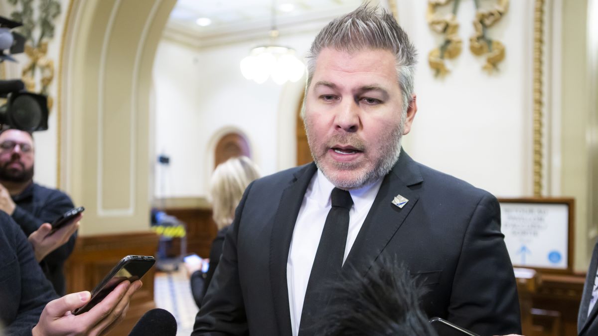 Pascal Bérubé, député du PQ dans Matane-Matapédia.