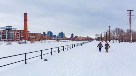 Déneigement Canal-de-Lachine
