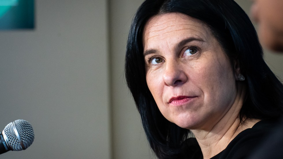 La cheffe de Projet Montréal, Valérie Plante.