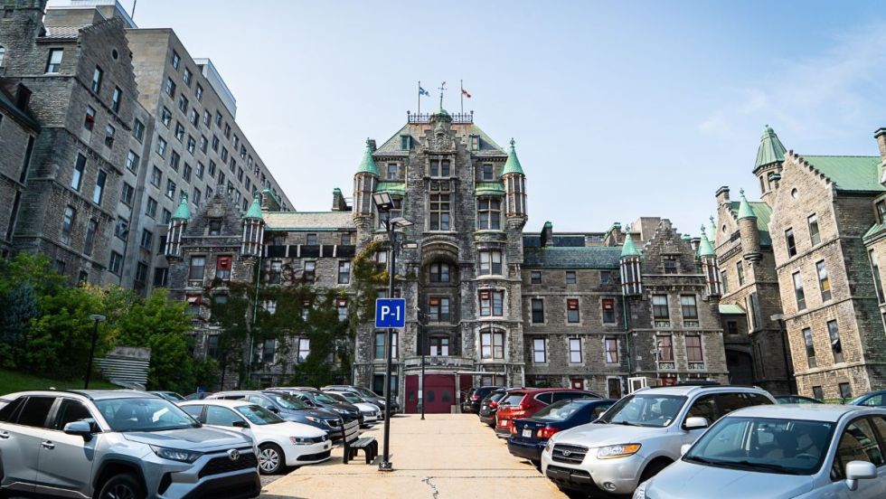 L'ancien Hôpital Royal Victoria, à Montréal.