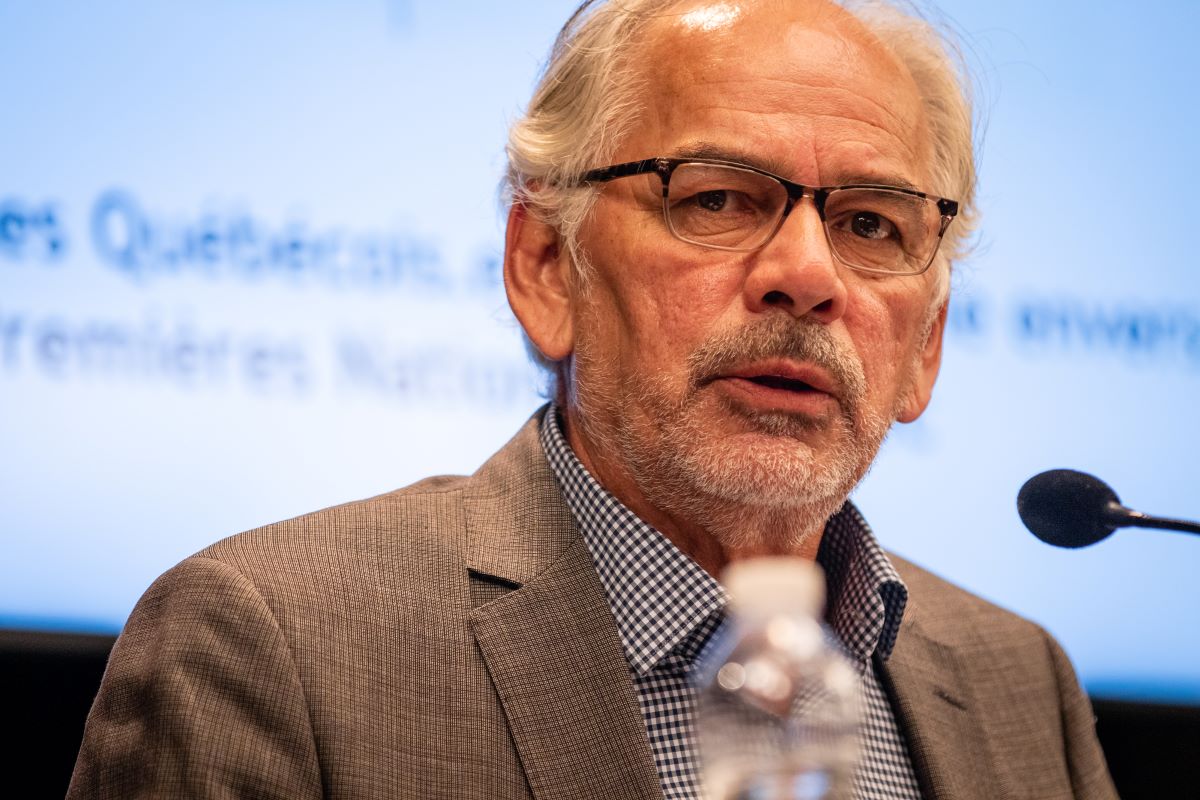 Ghislain Picard, chef de l’Assemblée des Premières Nations Québec-Labrador (APNQL), est un de ceux qui a réagi à la mort de Joyce Echaquan, mardi.