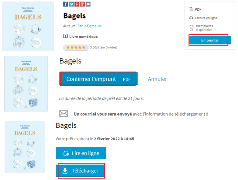 aperçu comment emprunter télécharger livre numérique