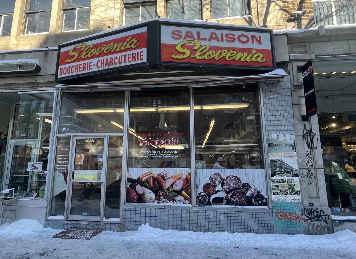 La boucherie Slovenia est une institution du Plateau-Mont-Royal depuis près de 50 ans