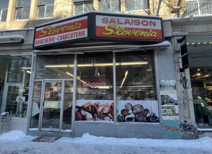 La boucherie Slovenia est une institution du Plateau-Mont-Royal depuis près de 50 ans