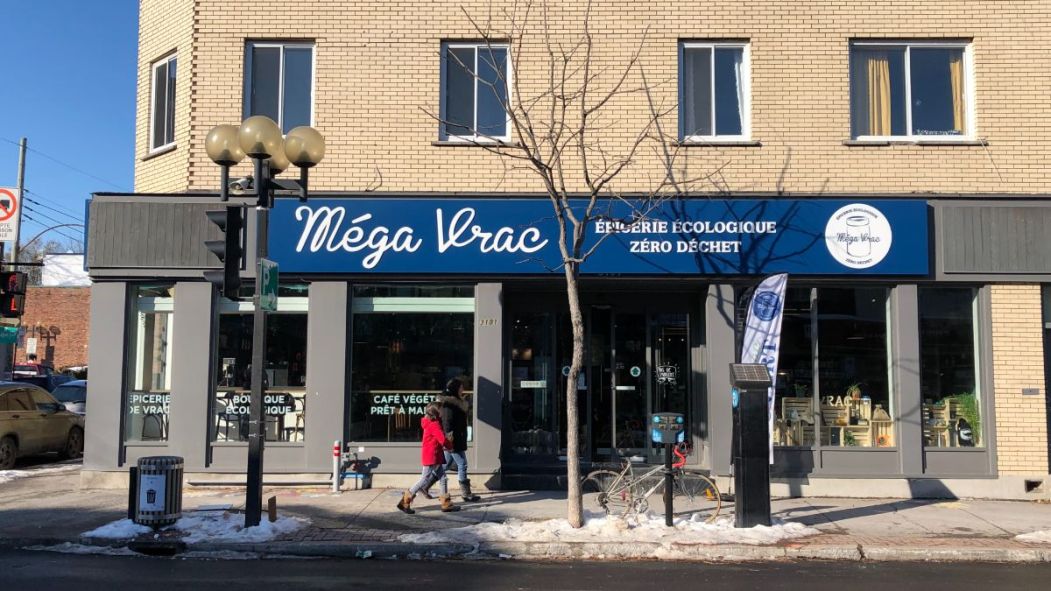 La succursale de la rue Masson de Méga Vrac.